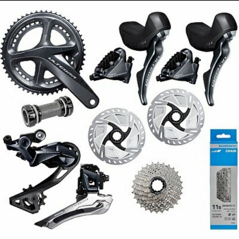 Jual Groupset Shimano Ultegra R8020 Hydraulic Disc Brake Group set