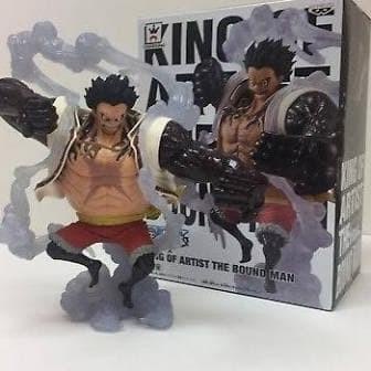 Banpresto One Piece King Of Artist - The Bound Man Action Figure Da Collezione (Luffy)