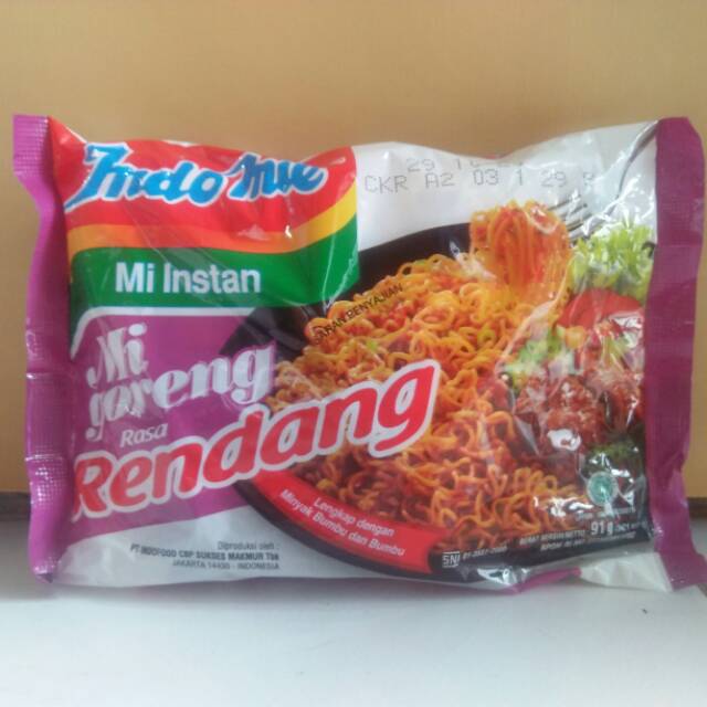 Jual Indomie Mi Goreng Rasa Rendang Shopee Indonesia