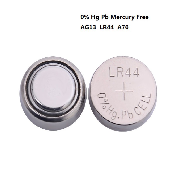 Jual Battery Type LR44 Jenis Alkaline Cell Per 1 strip 10 Biji