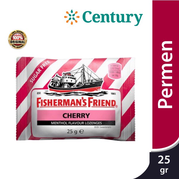 Jual Fisherman #39 s Friend Sugar Free Cherry 25 Gr/Permen Sugar Free