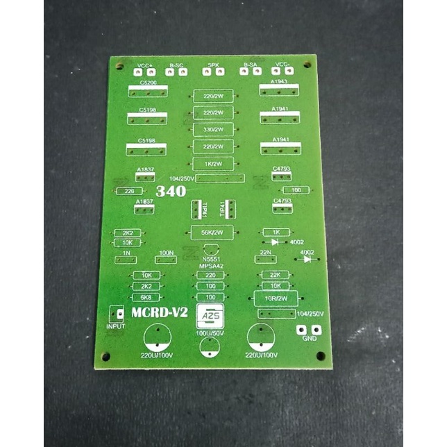 Jual PCB Driver Power Amplifier MCRD V2 Sublow | Shopee Indonesia