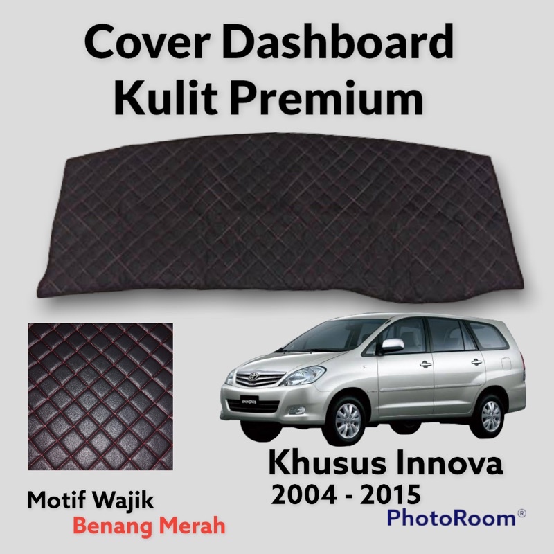 Jual Cover Dashboard Mobil Kulit premium Innova 20042015 Shopee