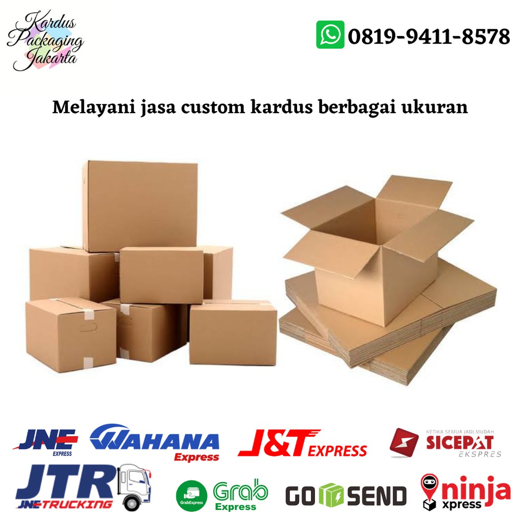 Jual CUSTOM KARDUS STANDAR | Shopee Indonesia