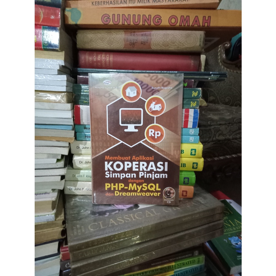 Jual Ori Buku Membuat Aplikasi Koperasi Simpan Pinjam Dengan Php Mysql Dreamweaver Bonus Cd 7359