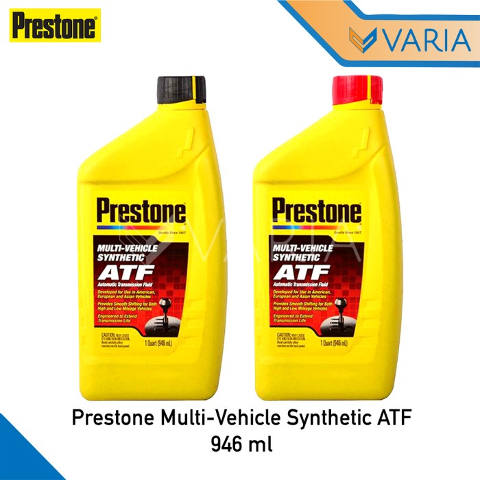 Jual Prestone Multi Vehicle ATF 946 ml Automatic Transmission Fluid Oli ...
