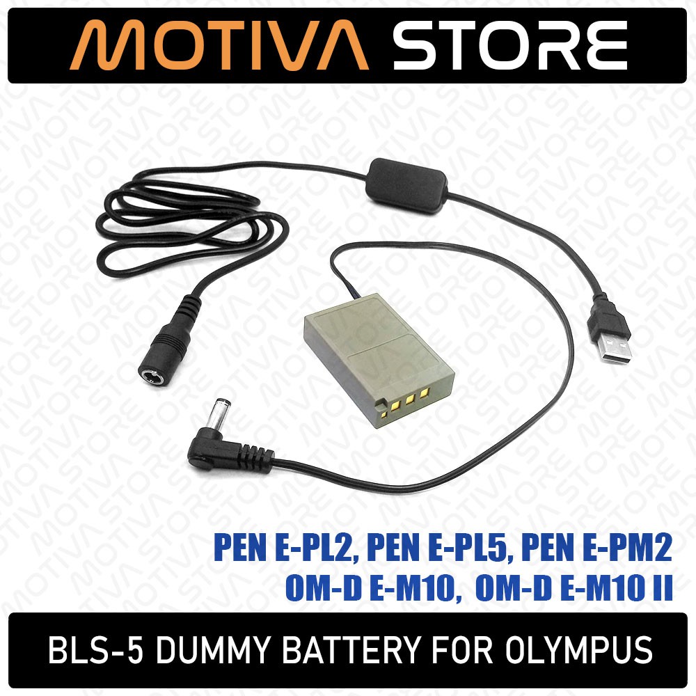 PD USB Type C Adapter Cable for Olympus Om - DE - M10 E - M10 Mark II III E - Pl7 E - Pl5 PD Adapter Kit Virtual Battery PS - BLS5