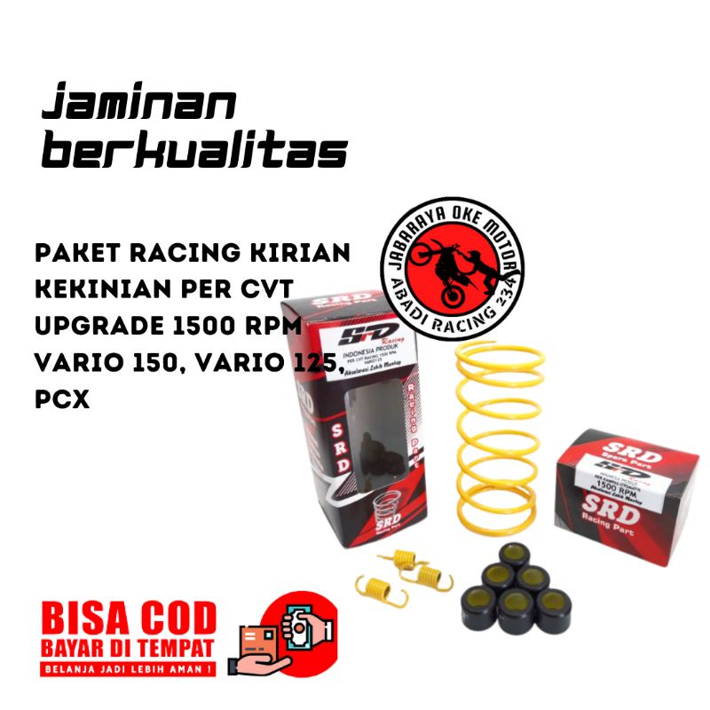 Jual Paket Racing Kirian Kekinian Per Cvt Upgrade Rpm Vario