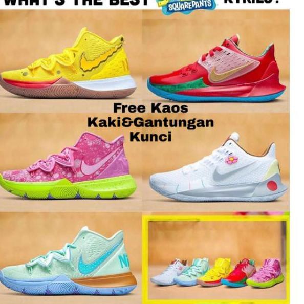 Harga sepatu kyrie 5 clearance spongebob