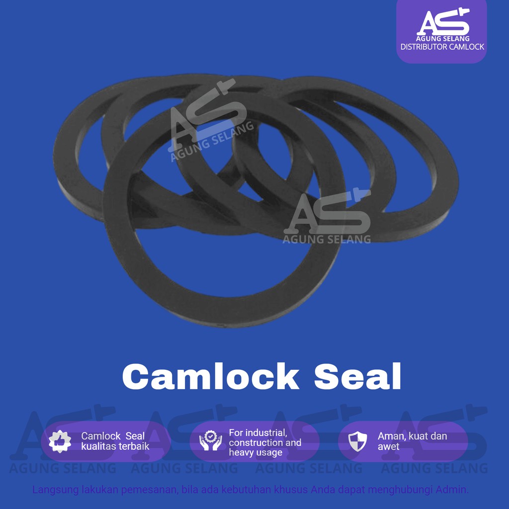Jual Seal Camlock 2inch Karet 2" Rubber Shopee Indonesia