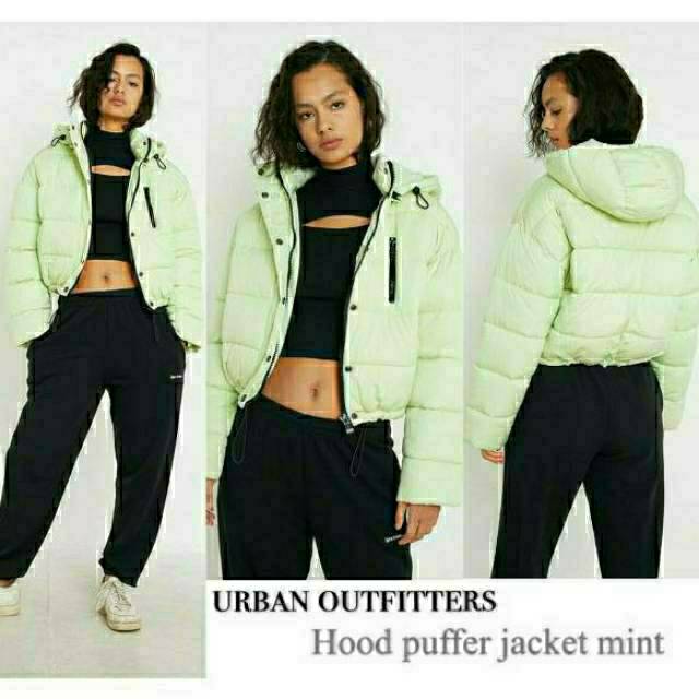Jual BEST SELLER!! Restock Urban Outfitters iets Frans Crop Puffer
