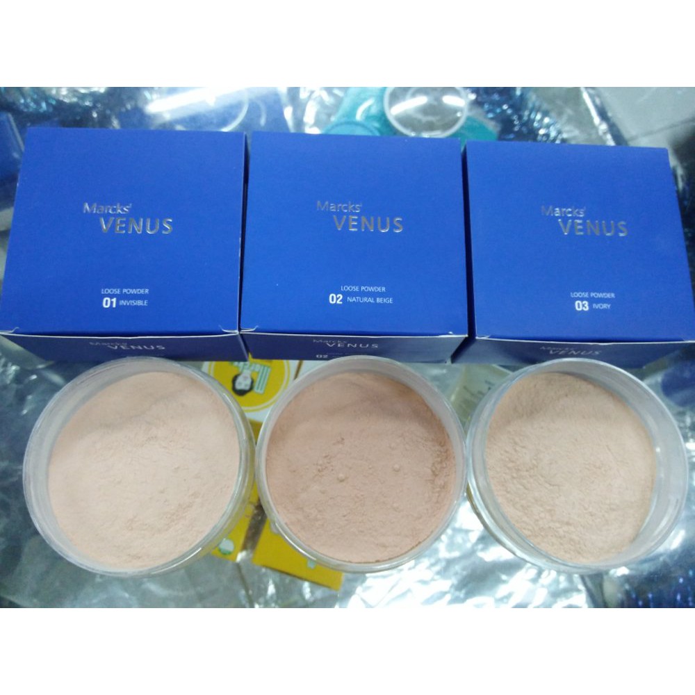 Jual Marcks Venus Loose Powder / Bedak tabur venus | Shopee Indonesia