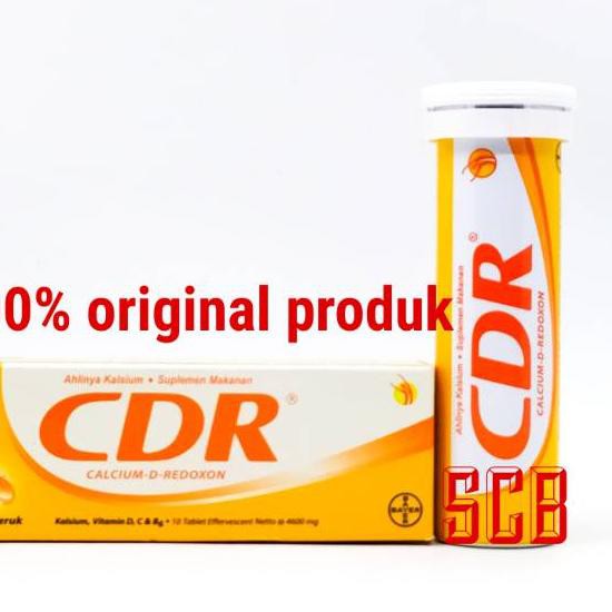 Jual DIJAMIN 5ŇŇ CDR Calcium D-Redoxon (Kecil) 10 Tablet !! | Shopee ...