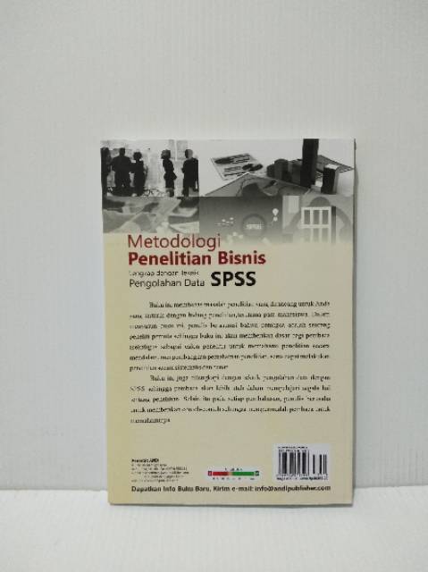 Jual Buku Metodologi Penelitian Bisnis, Lengkap Dengan Teknik ...