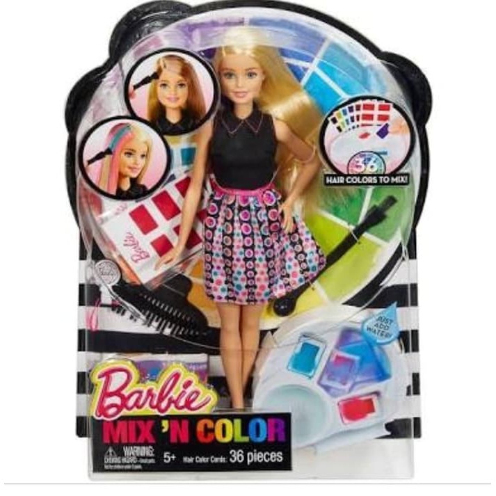 Barbie mix store n colour