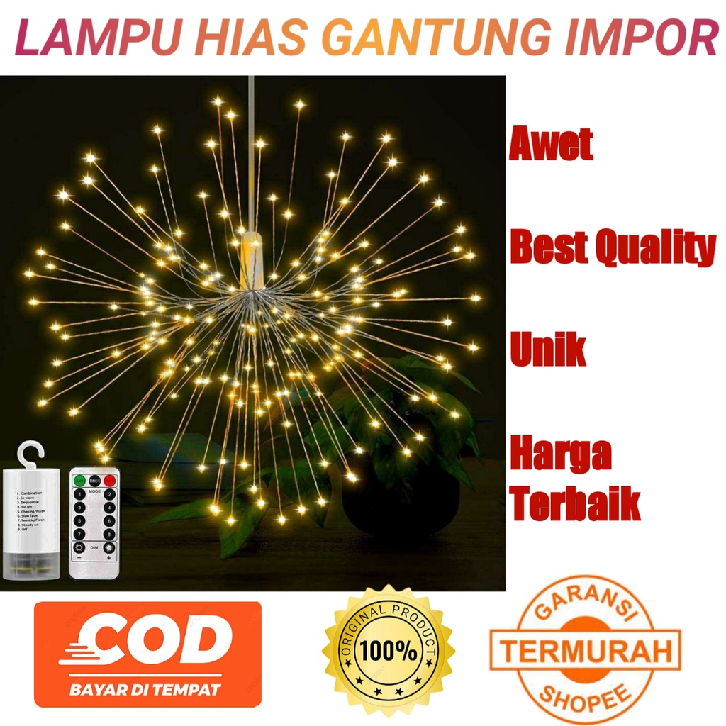 Jual Toifucos Lampu Hias Gantung Ruang Tamu Minimalis Outdoor Ruang ...