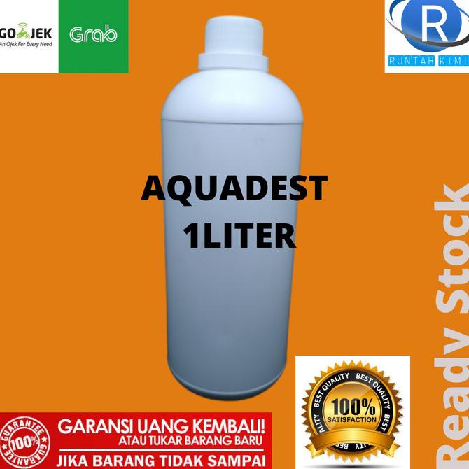 Jual Aquades Aquadest Kemasan 1 Liter Shopee Indonesia 8512