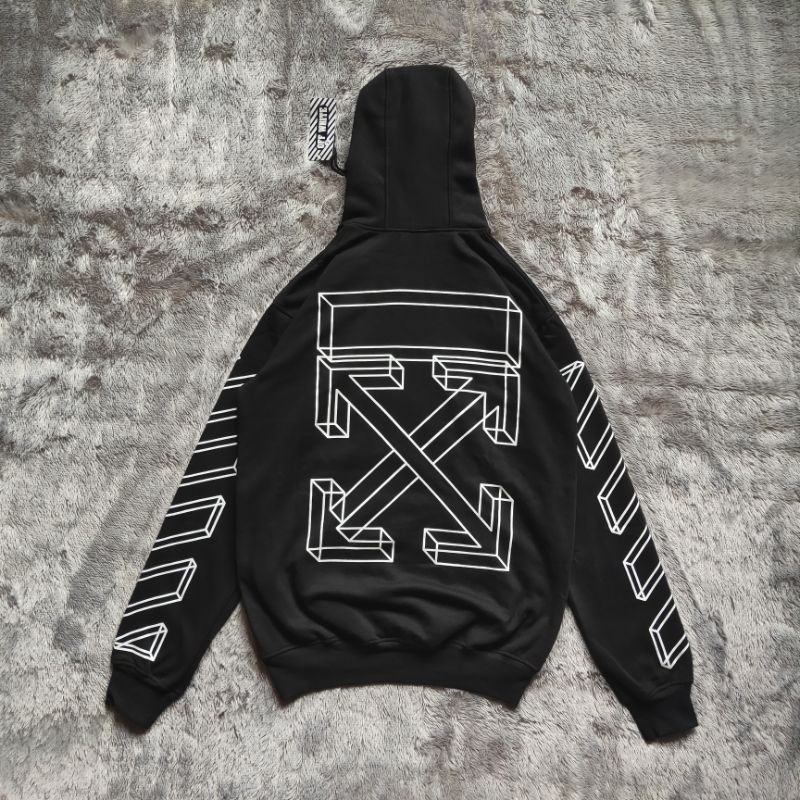 Off white shop 3d arrow hoodie