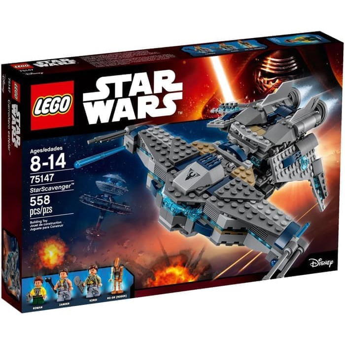 Jual LEGO Star Wars 75147 Star Scavenger Disney Mission Kids Toys Gift ...