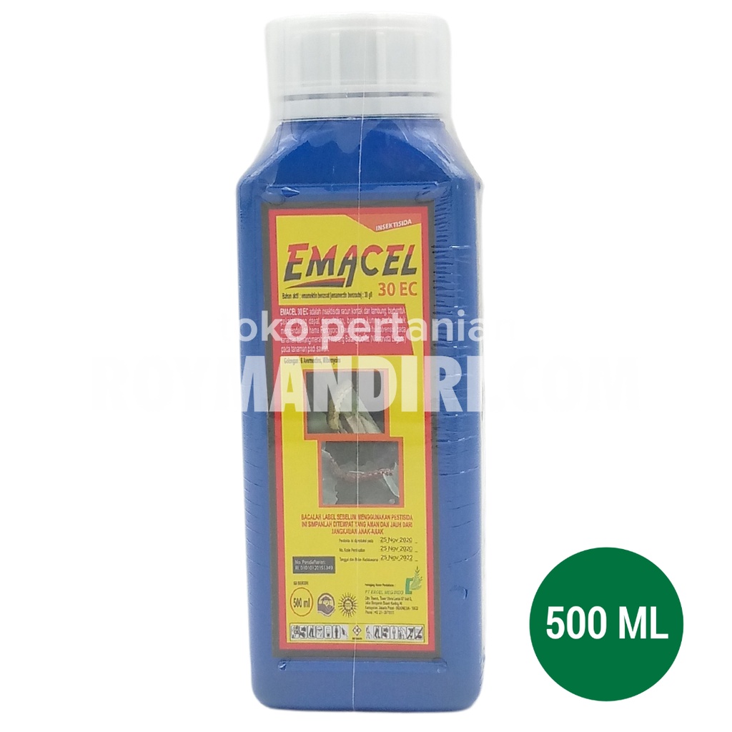 Jual Insektisida Racun Kontak Dan Lambung Emacel 30EC @500 ml | Shopee ...