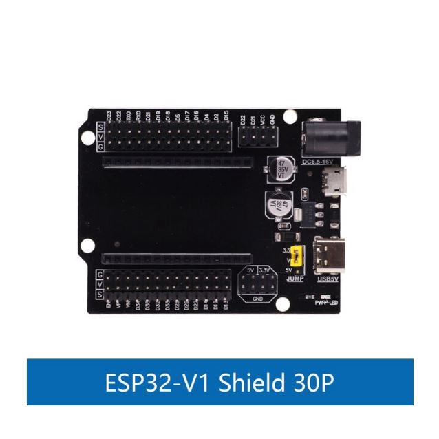 Jual ESP32 WROOM CORE 30PIN GPIO EXPANSION BASE BOARD SENSOR SHIELD ...