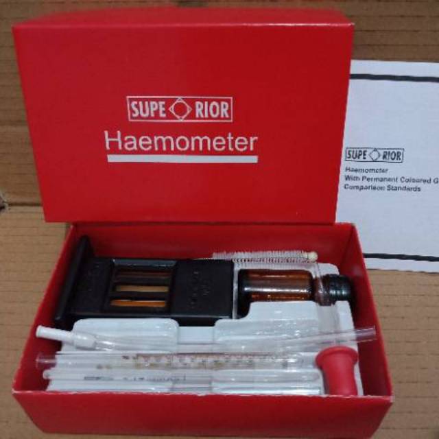 Jual Alat Cek Hemoglobin Hb Sahli Haemometer Shopee Indonesia