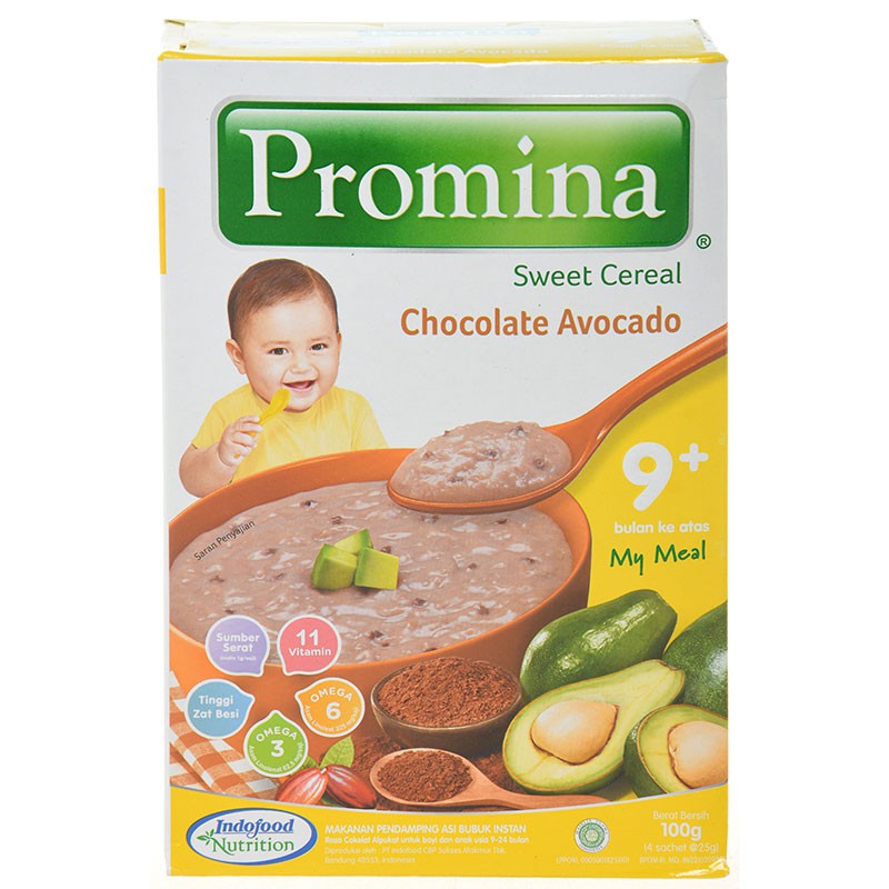 Jual Promina Sweet Cereal Chocolate Avocado 100g | Shopee Indonesia