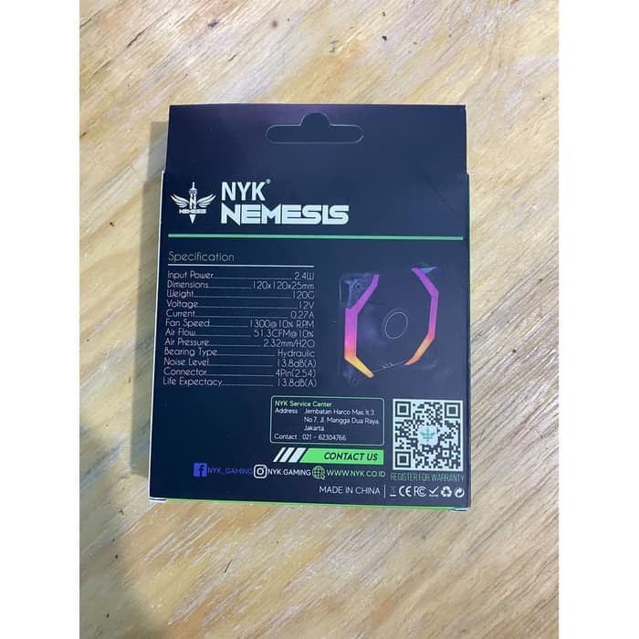 Jual NYK NEMESIS FAN Casing Gaming SPIDER X RGB 12Cm | Shopee Indonesia