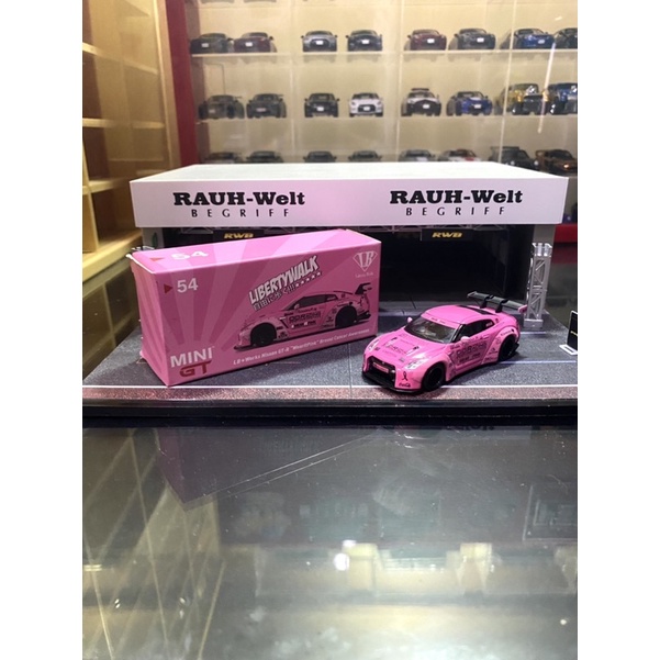 Jual Mini GT No 54 Nissan GTR R35 Wear It Pink Breast Cancer 