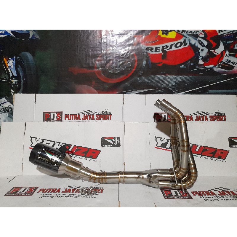 Jual Knalpot Yakuza H Carbon Underbelly For Kawasaki Ninja Zx R Full