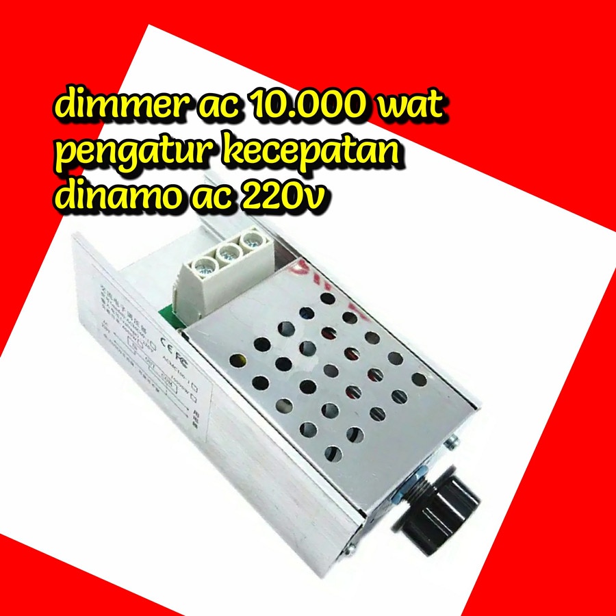 Jual Dimmer Ac Volt Watt V W Casing Aluminium Dimmer W W W