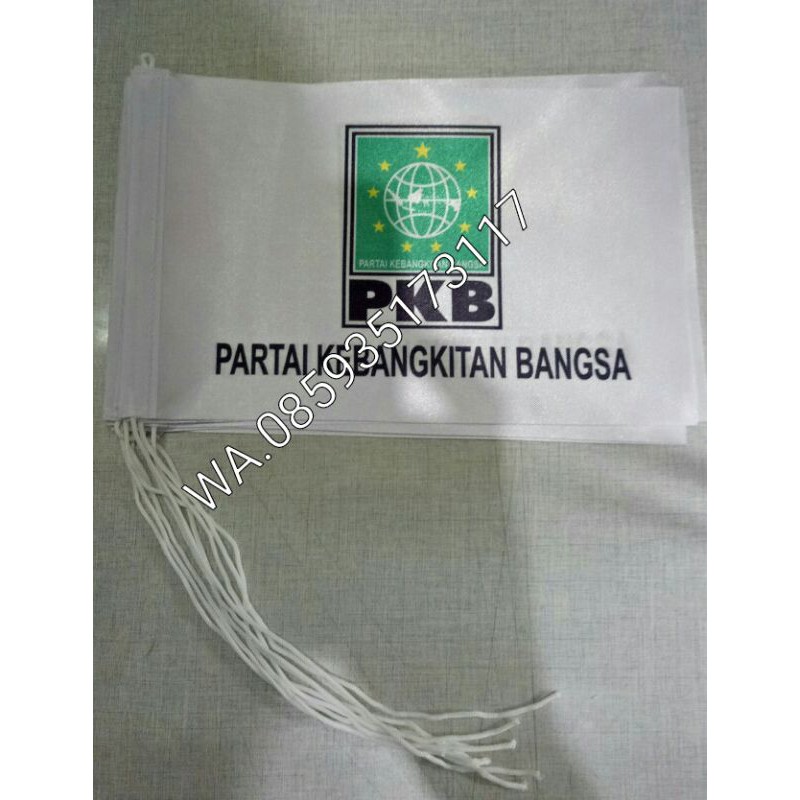 Jual Bendera Partai Pkb Ukuran 15x22 5 Cm Shopee Indonesia