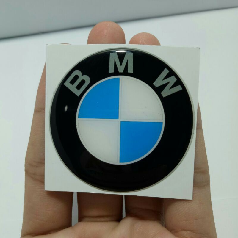 Jual Stiker Timbul Resin Lentur Logo Bmw Shopee Indonesia 2385