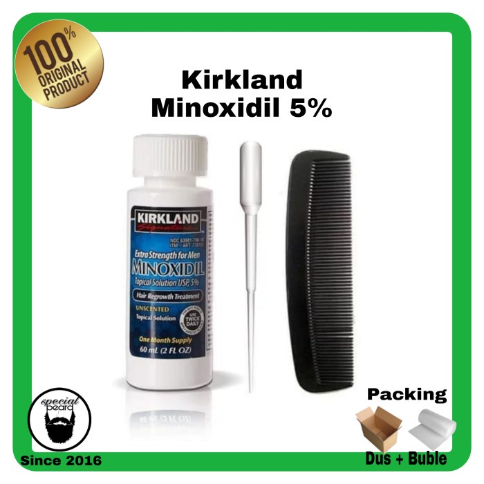 Jual Kirkland Minoxidil 5% Topical Solution | Shopee Indonesia