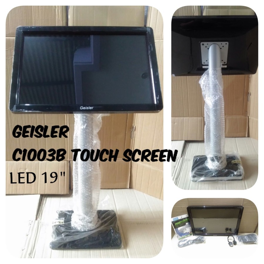 Jual Monitor Led Touch Screen 19 Inch Geisler C1003b Shopee Indonesia