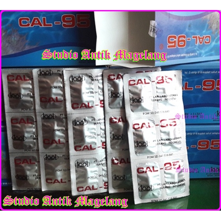 Jual CAL 95 BOX 16616 - CAL-95 - CAL95 - VITAMIN D - GROSIR CAL 95 isi ...