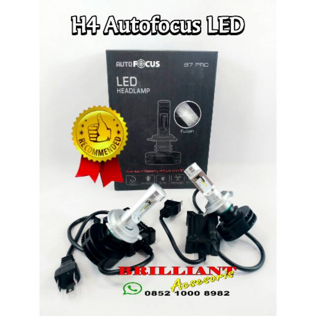 Jual LED Autofocus Fluxbeam [H4/H3/H7/H8/H11/H27/HB3/Hb4] Super Terang ...