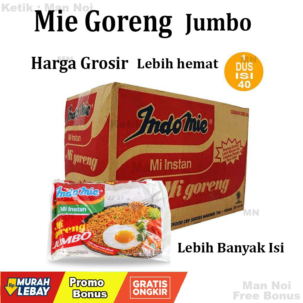 Jual INDOMIE GORENG JUMBO | Shopee Indonesia