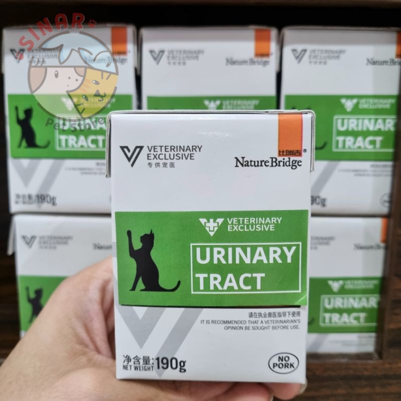 Jual Nature Bridge Urinary Tract 190GR Wet Cat Food Makanan Basah