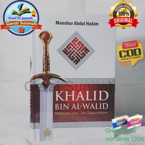 Jual Buku Khalid Bin Al-Walid - Panglima Yang Tak Terkalahkan | Shopee ...