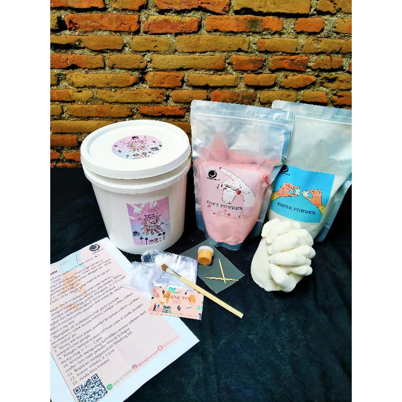 Jual HANDCASTING KIT HAND CASTING KIT DIY 3D CETAKAN TANGAN | Shopee ...