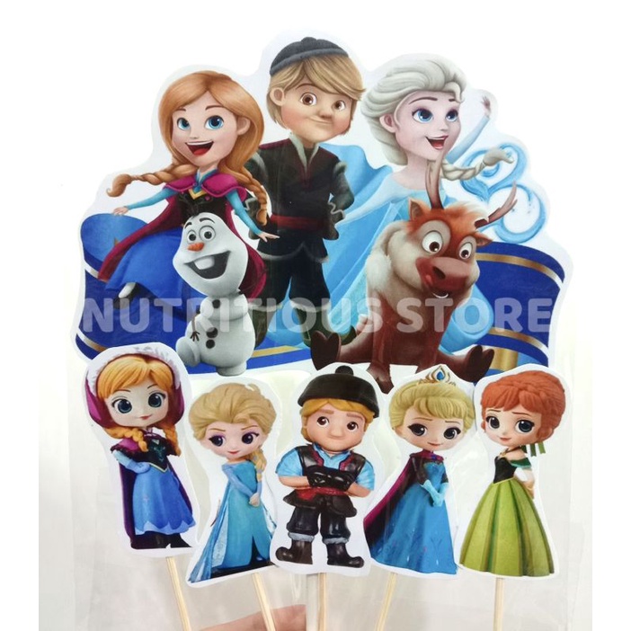 Jual Hiasan Kue Elsa Frozen Cake Topper Elsa Frozen Asesoris Kue