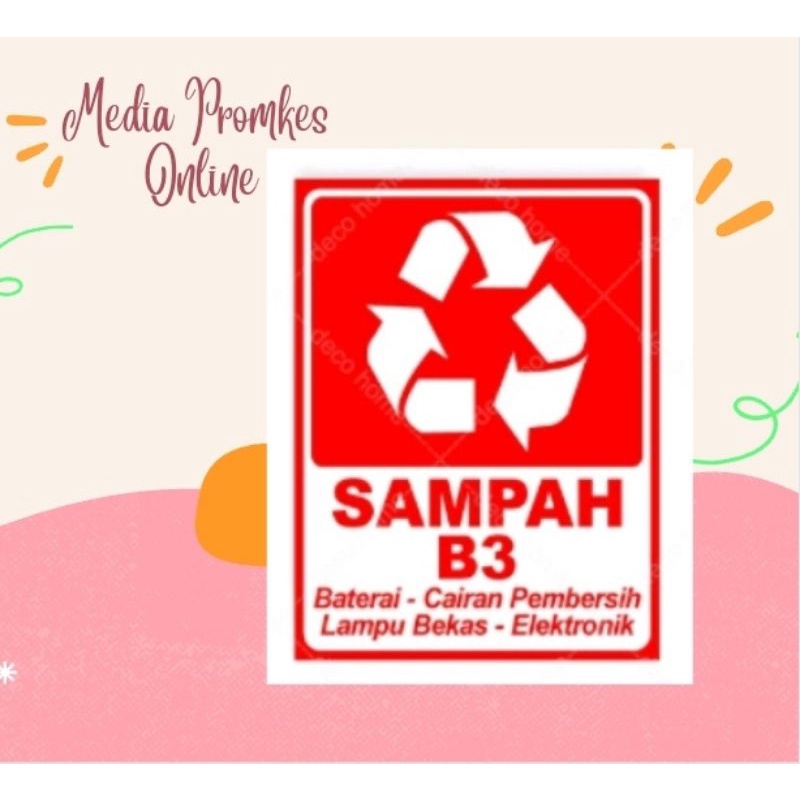 Jual Stiker Sampah B3 | Shopee Indonesia