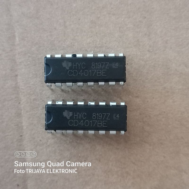 Jual IC CD4017 CD4017BE CD 4017 BE ORI | Shopee Indonesia