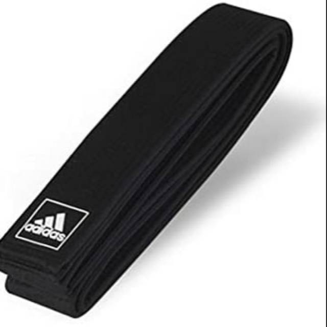 Sabuk Hitam Beladiri Taekwondo Adidas BlackBelt ORI