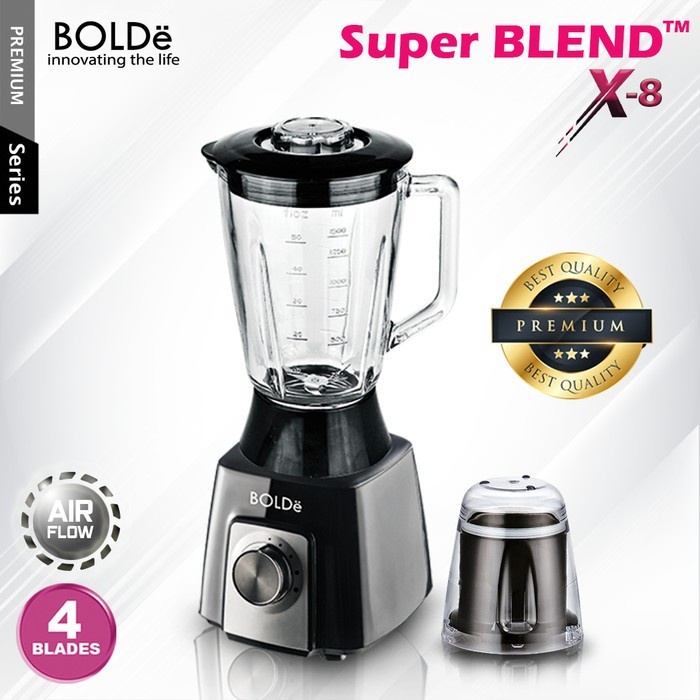 Jual BOLDe Super Blend X8 Blender X8 Garansi Resmi Hitam Shopee Indonesia
