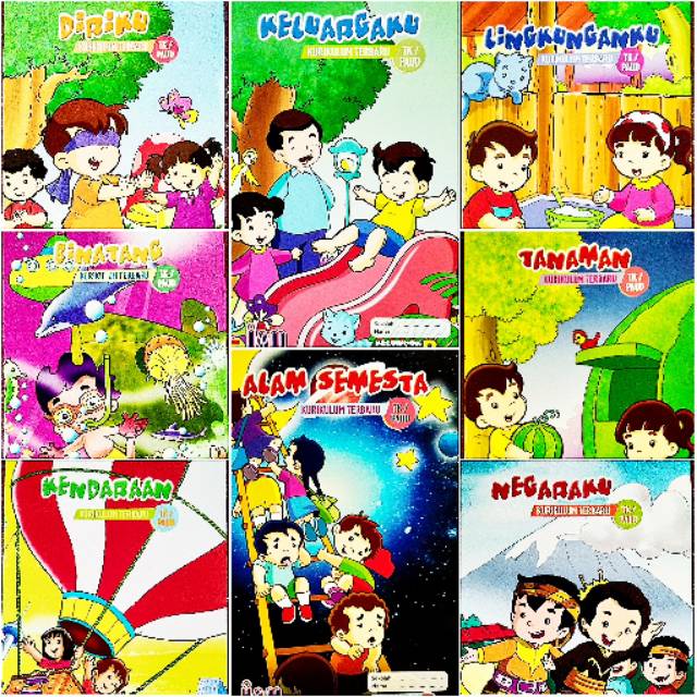 Jual Buku Anak Paud TK TEMATIK | Shopee Indonesia