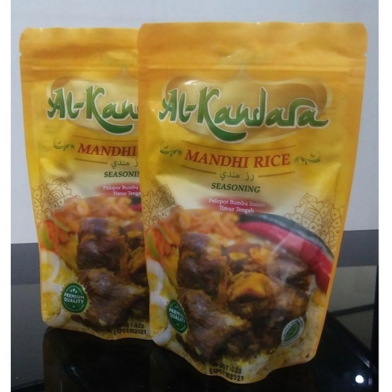 Jual Bumbu Instant Alkandara Nasi Mandhi 200 Gram Al Kandara Rasa Nasi ...