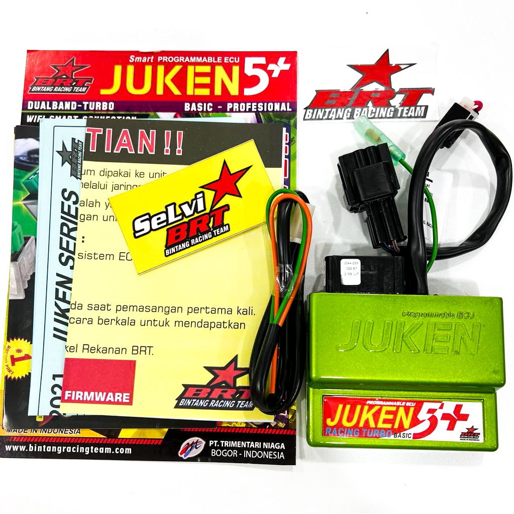 Jual ECU JUKEN 5++ PLUS BRT CRF 150 DUALBAND RACING TURBO REMOTE