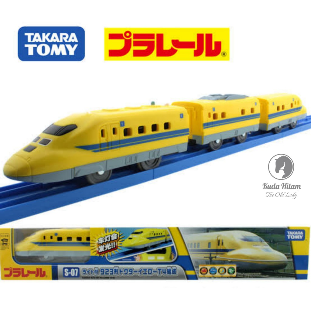 Jual Takara Tomy Plarail S 07 923 Type Doctor Yellow T4 Formation With Lights Shopee Indonesia 9911